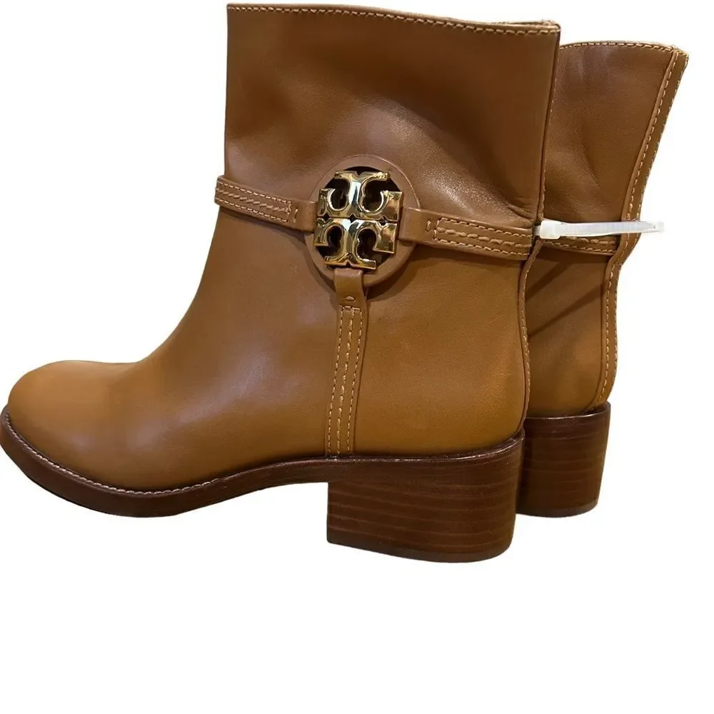 Revolve Tory Burch Brown Miller Ankle Chelsea boots 45mm in Tiramisu